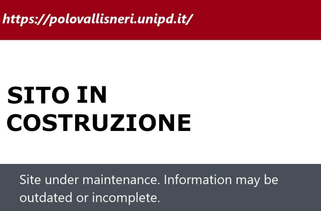 Collegamento a Sito in costruzione.